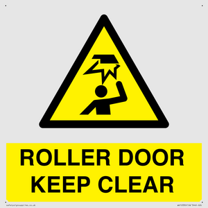 ROLLER DOOR KEEP CLEAR